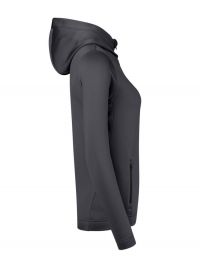 Leichte Kapuzen Jacke Damen in Dunkelgrau – ideal für Freizeit, Outdoor & Alltag